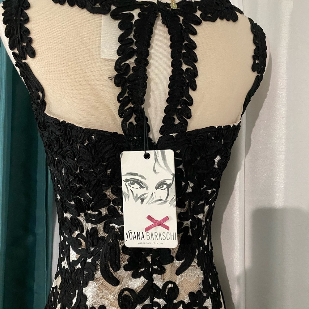 Yoana Baraschi Brand New Black Lace Dress - Picture 5 of 8